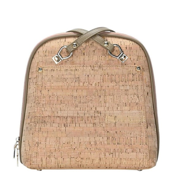 Miztique Daisy Cork Convertible Backpack Purse – Moss Green – Retail $75 - Picture 7 of 9